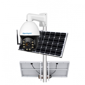 太阳能4G监控直播智能全彩球机